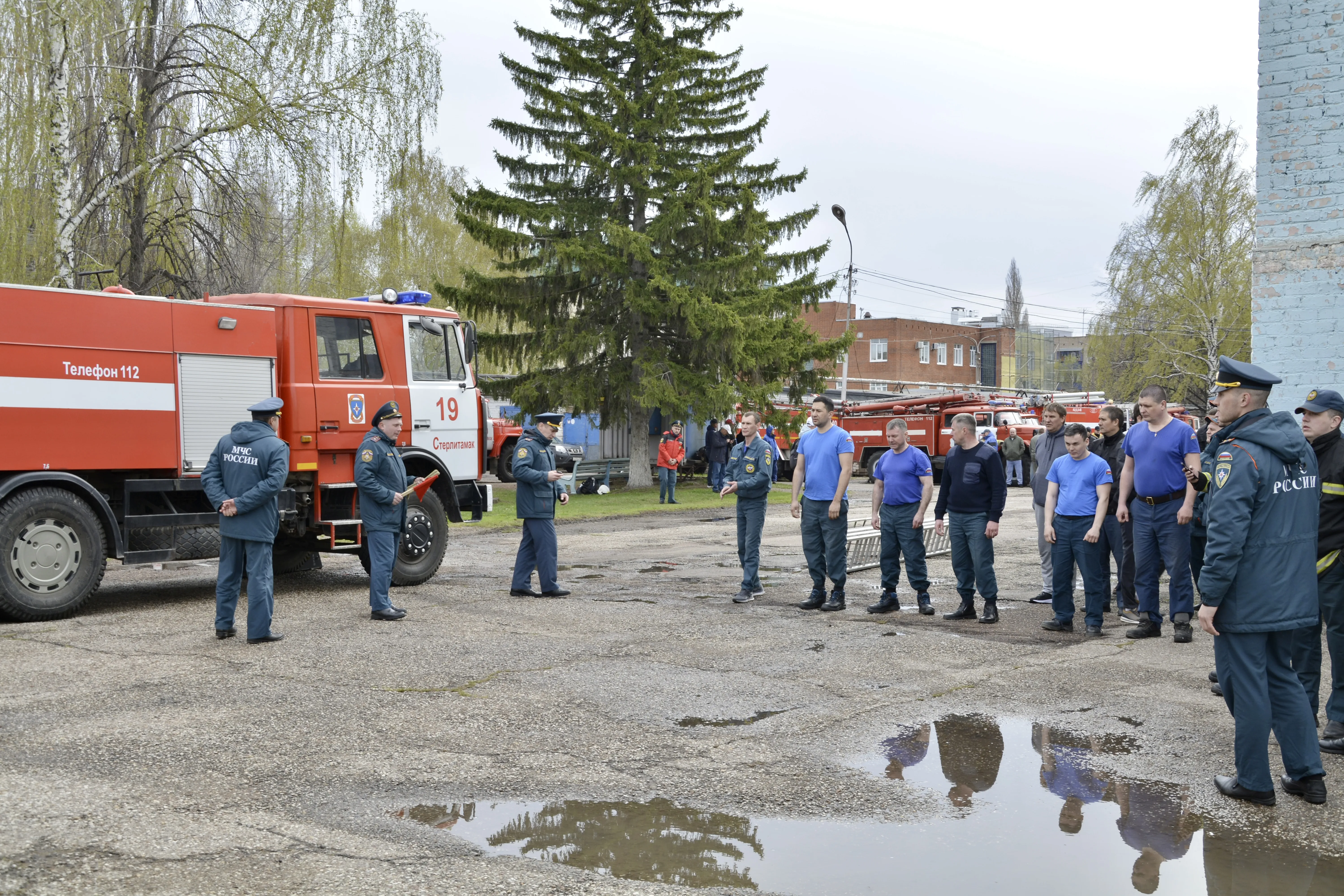 В Стерлитамаке состязались пожарные дружины