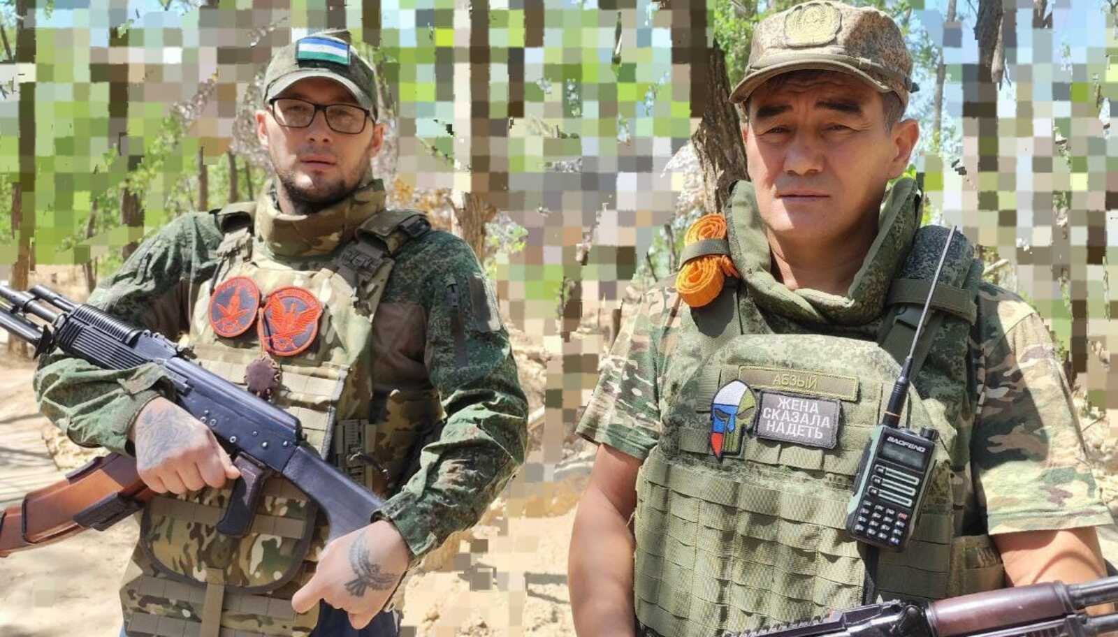 Отец и сын воюют плечом к плечу