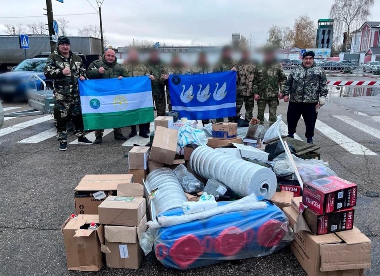 Из Стерлитамака в зону СВО доставили очередной гуманитарный груз
