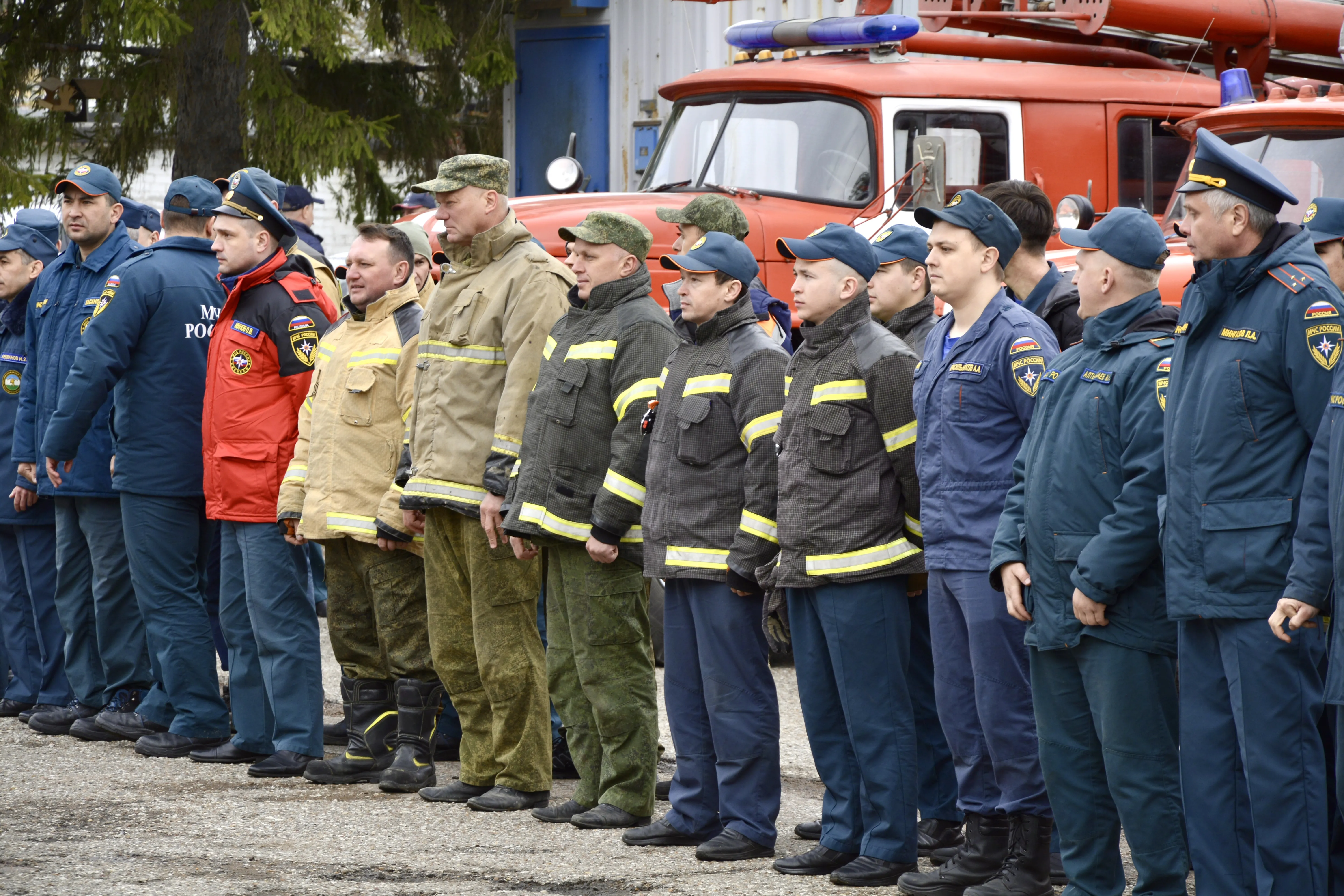 В Стерлитамаке состязались пожарные дружины