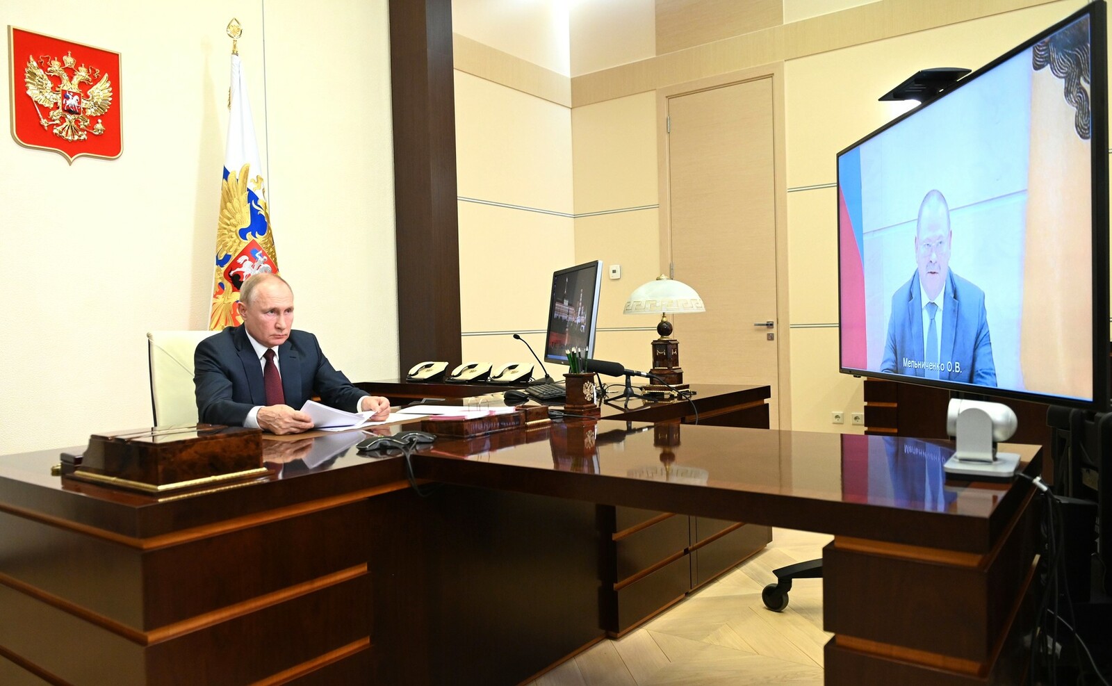 Встреча с врио губернатора Пензенской области Олегом Мельниченко