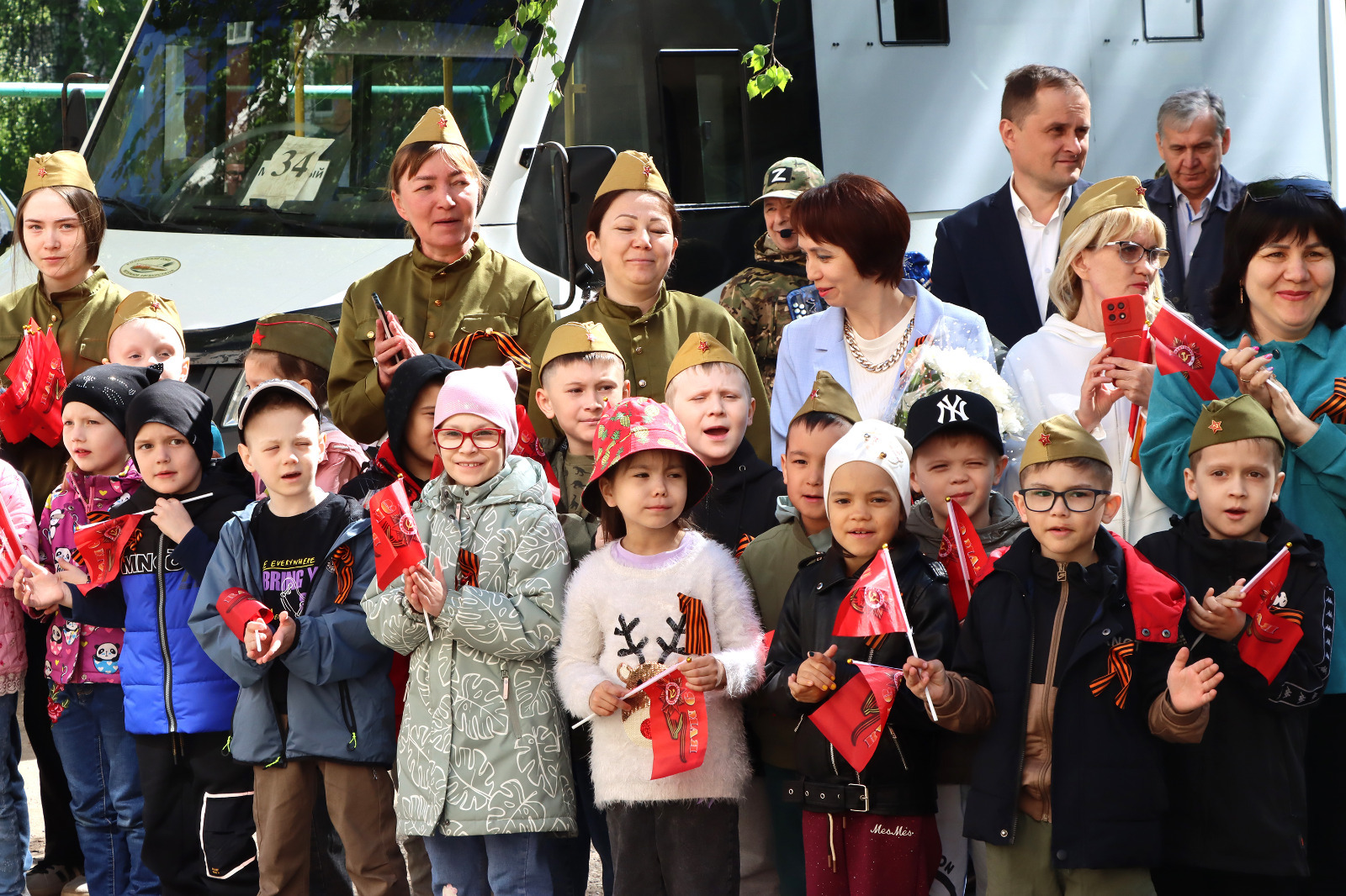 В Стерлитамаке прошли личные парады для ветеранов