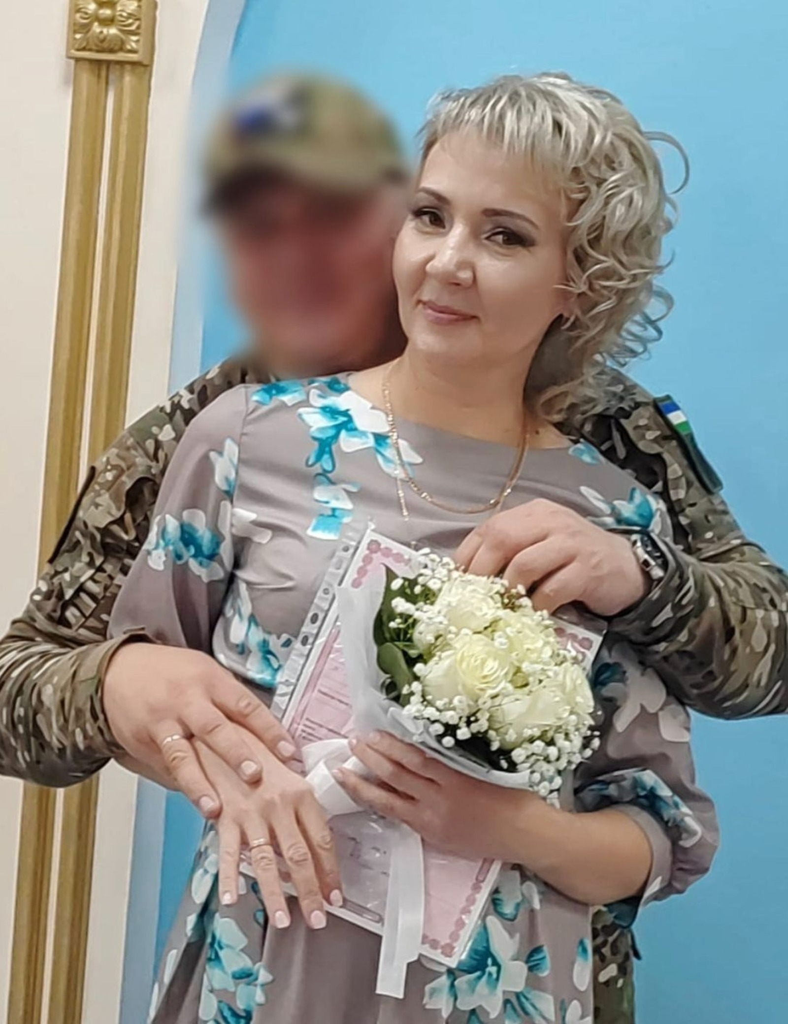 В Башкирии боец спецоперации  женился на своей любимой