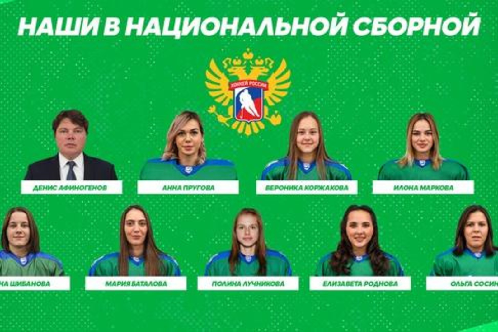 Хоккеистки из Башкирии были внесены в список расширенного состава сборной России для подготовки к чемпионату мира