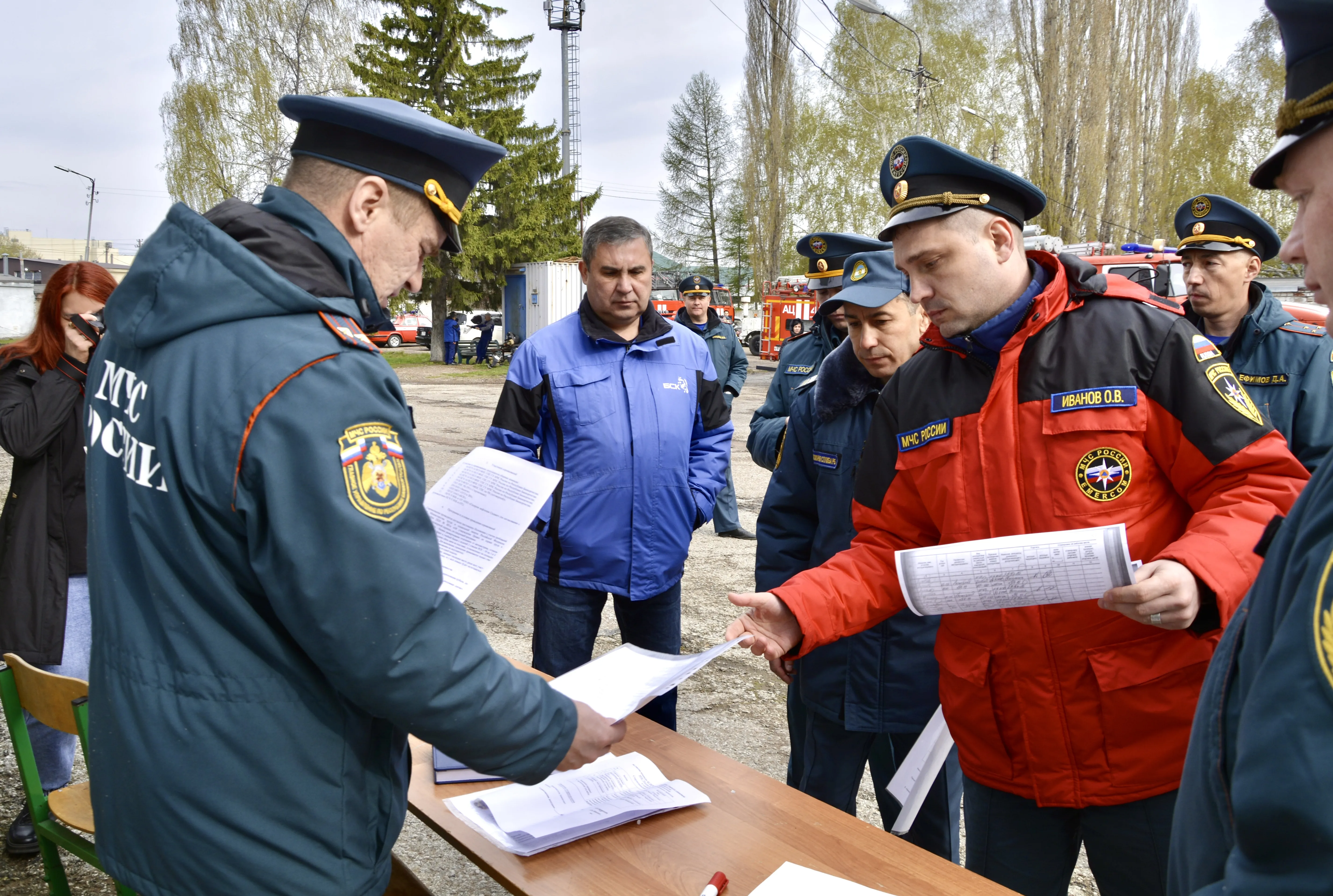 В Стерлитамаке состязались пожарные дружины