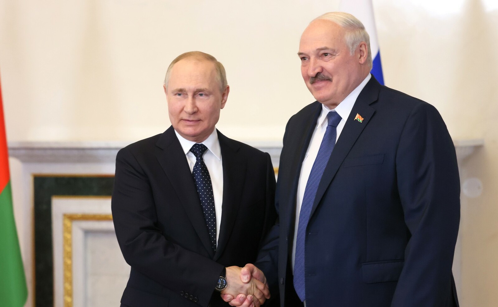 Встреча Президента РФ Владимира Путина  с Президентом Белоруссии Александром Лукашенко