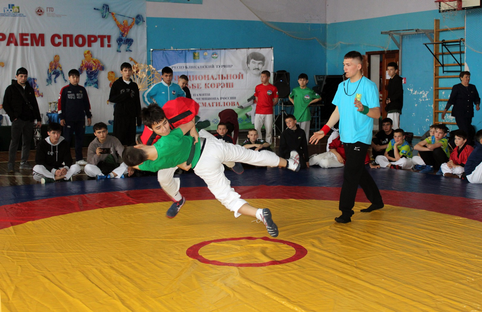 В Башкирии прошёл XXI Открытый республиканский турнир по борьбе корэш
