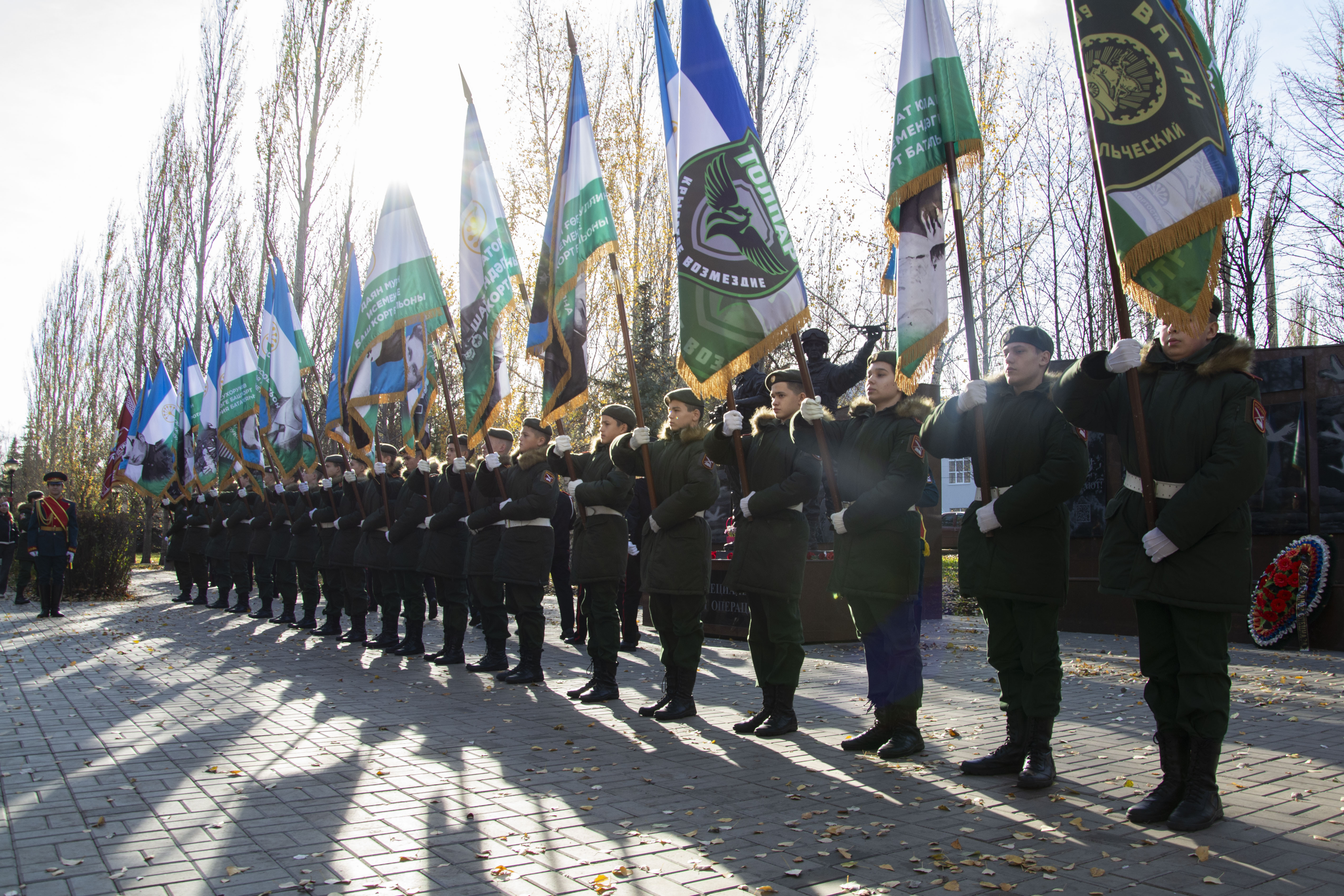 Стерлитамак принял знамёна именных подразделений Республики Башкортостан