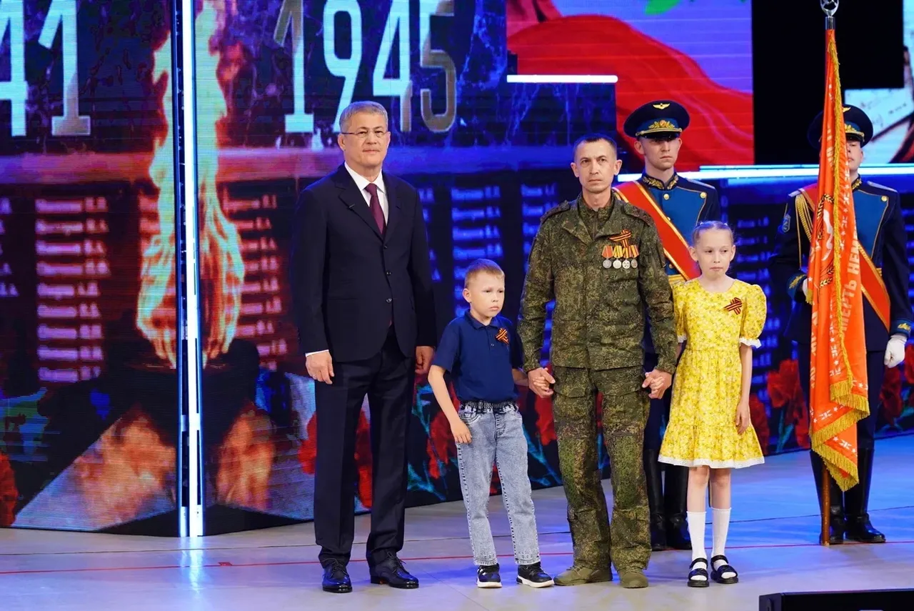 Внуку сапёра из Стерлитамака передали медаль «За отвагу»