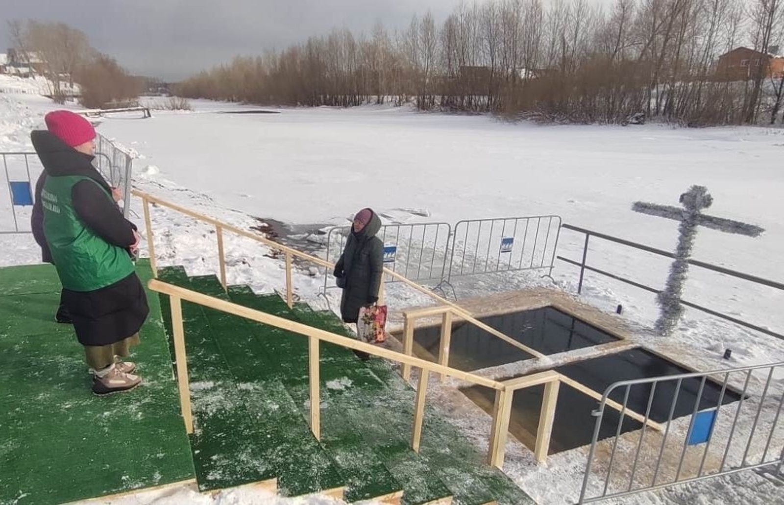 Городской пляж Стерлитамака - официальное место для Крещенских купаний