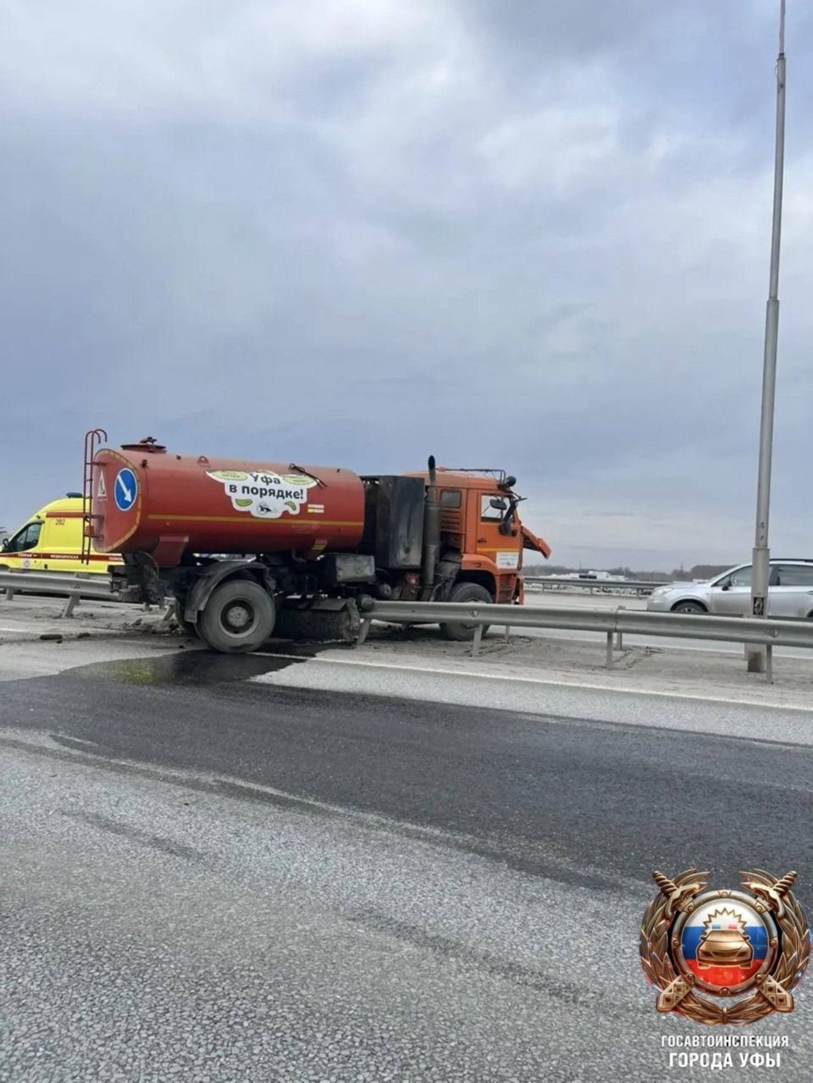 В Башкирии произошло ДТП с участием пяти транспортных средств