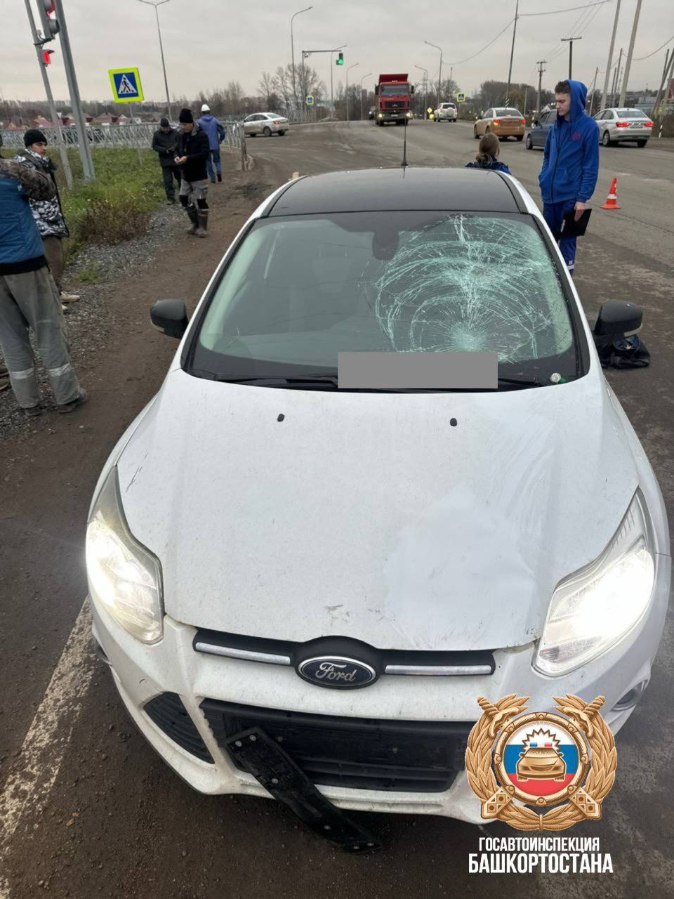 В Башкирии иномарка сбила насмерть пешехода на "зебре"