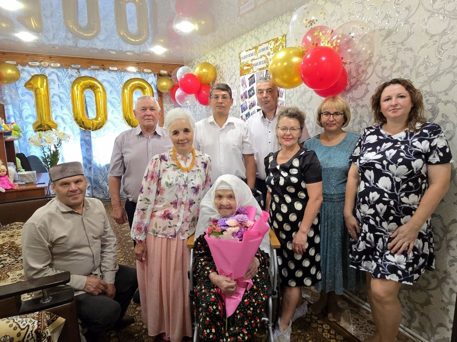 В Башкирии женщина отпраздновала столетний юбилей
