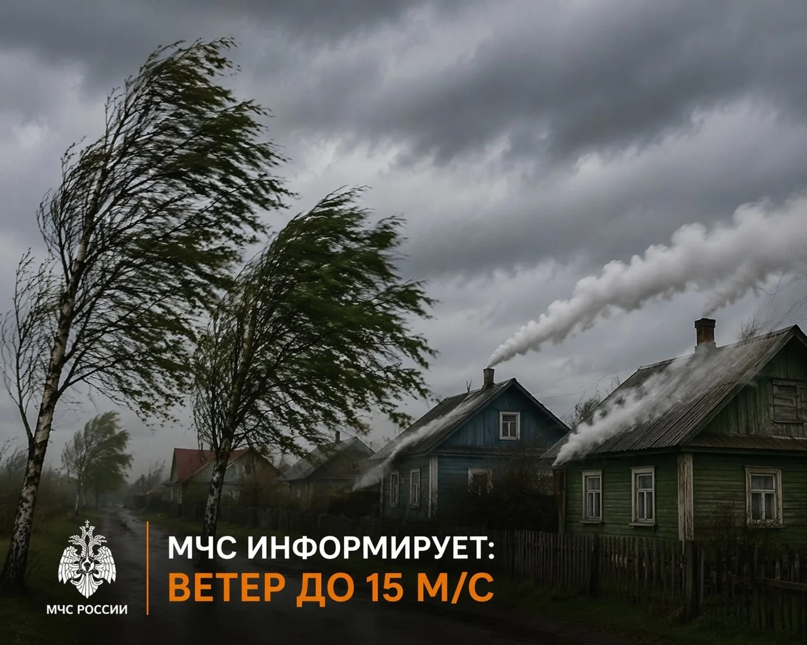 В Башкирии ожидается усиление ветра