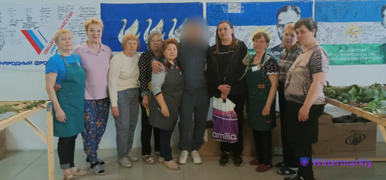 Волонтёры Стерлитамака встретили бойца с позывным "Русский"