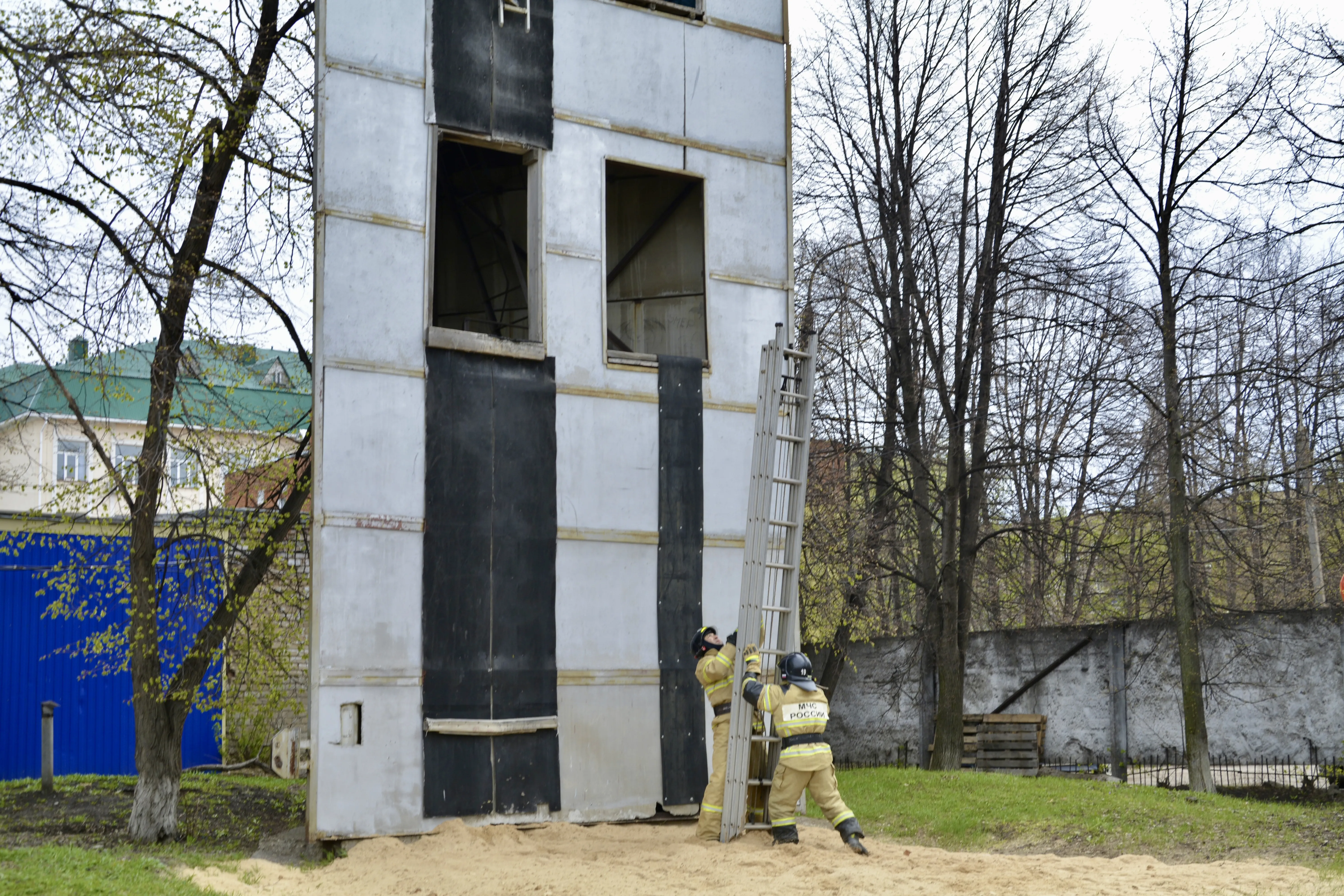 В Стерлитамаке состязались пожарные дружины