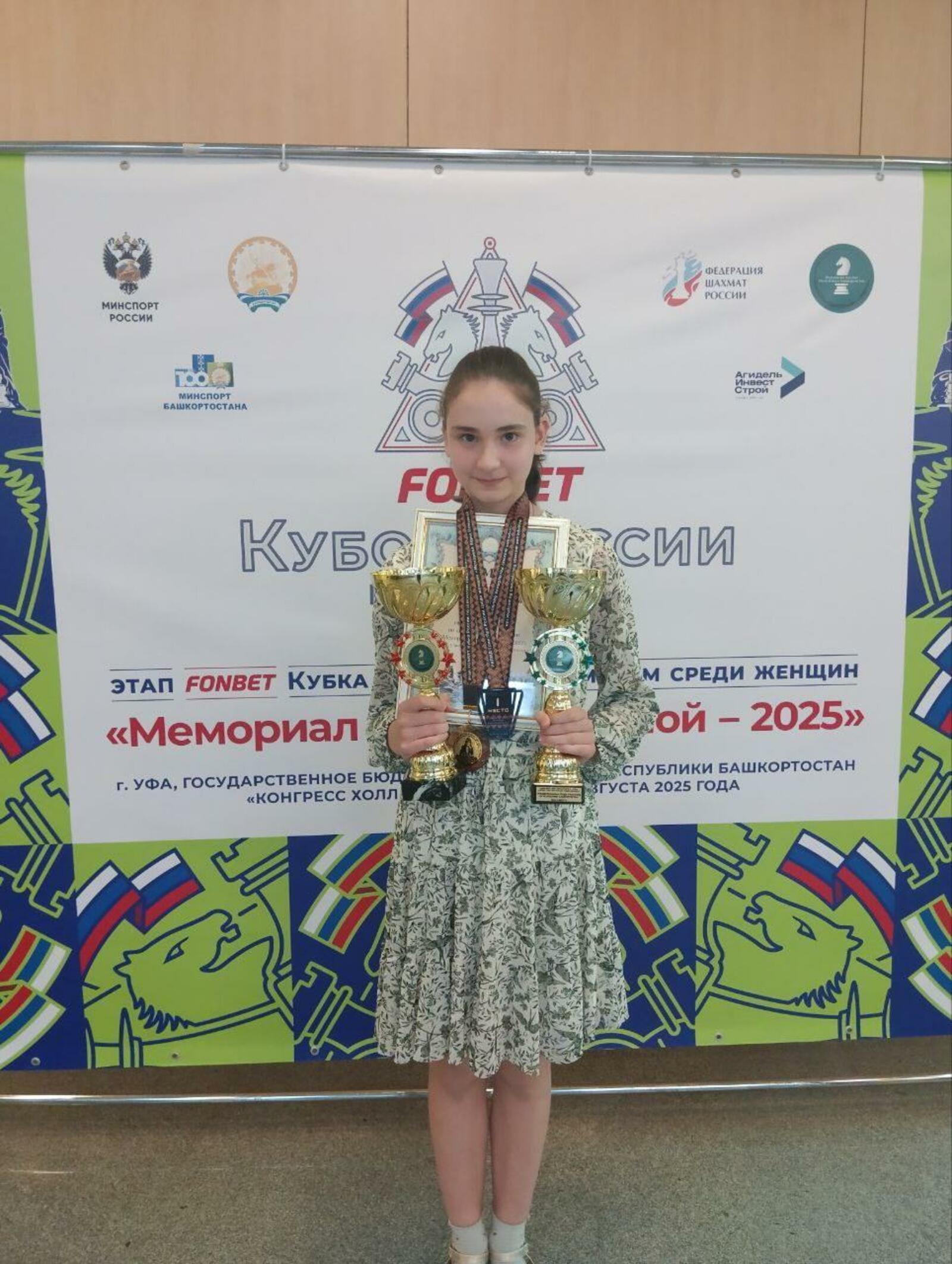 Одна из лучших шахматисток Башкирии живет в Стерлитамаке