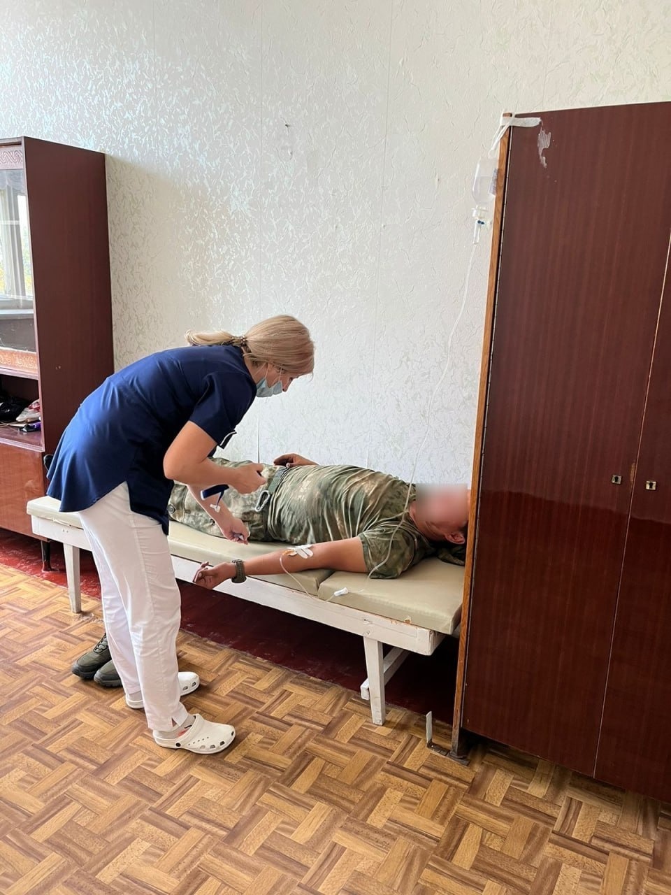 Медики из Башкирии лечат бойцов и гражданское население в ЛНР