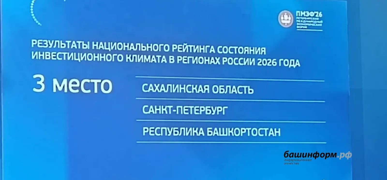 Башкирия сохранила свои позиции в национальном рейтинге инвестклимата АСИ