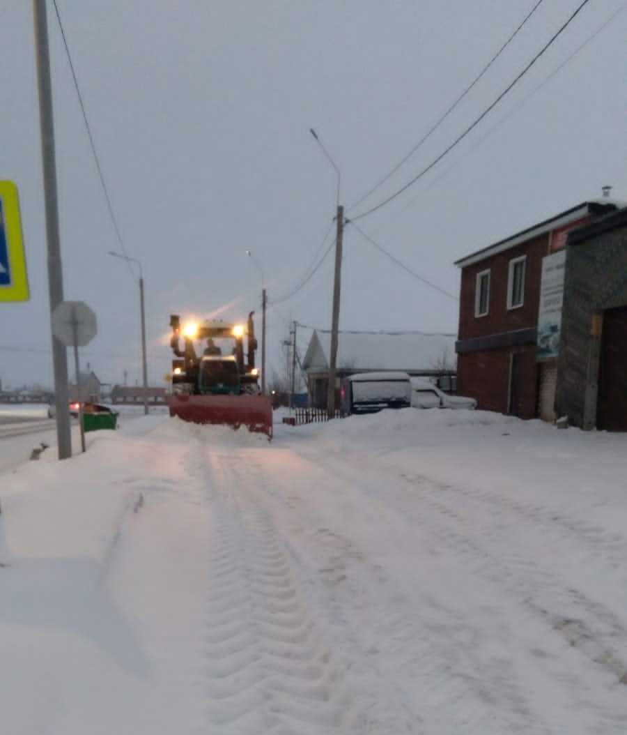 В Стерлитамаке городские службы активно работают по очистке  улиц от снега