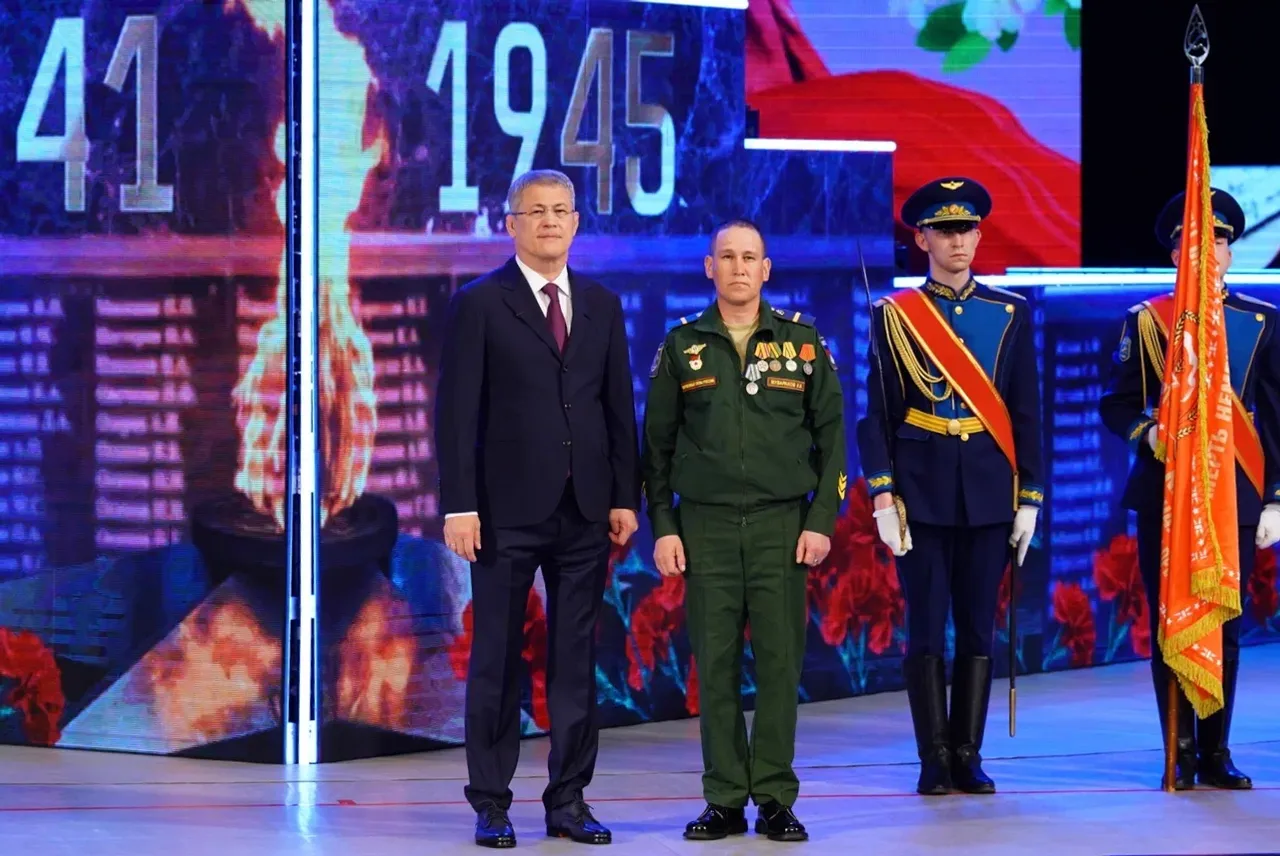 Внуку сапёра из Стерлитамака передали медаль «За отвагу»