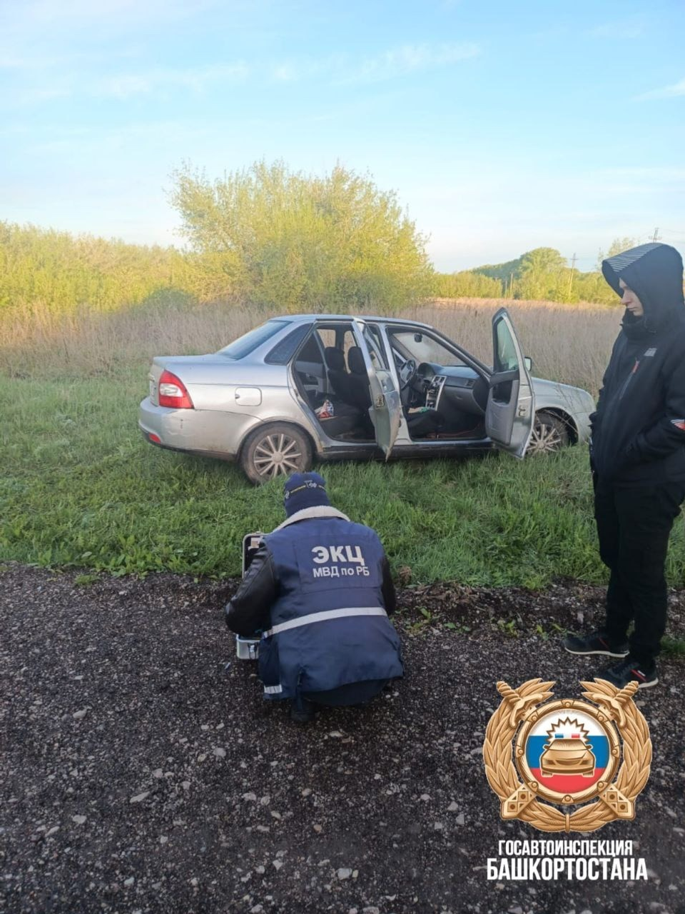 В Стерлитамаке  пьяная девушка угнала машину у таксиста