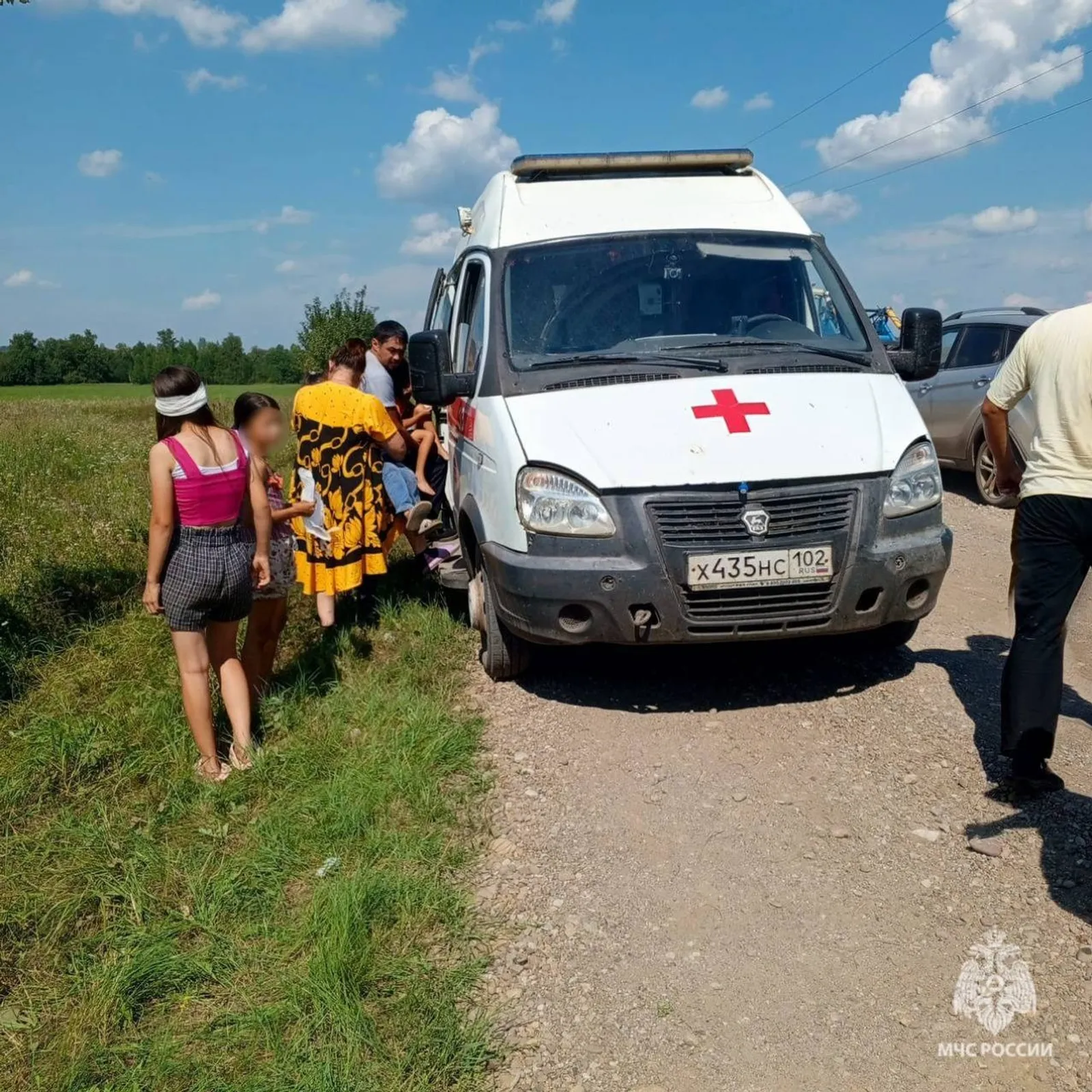ДТП в Башкирии. В салоне находилось шестеро детей