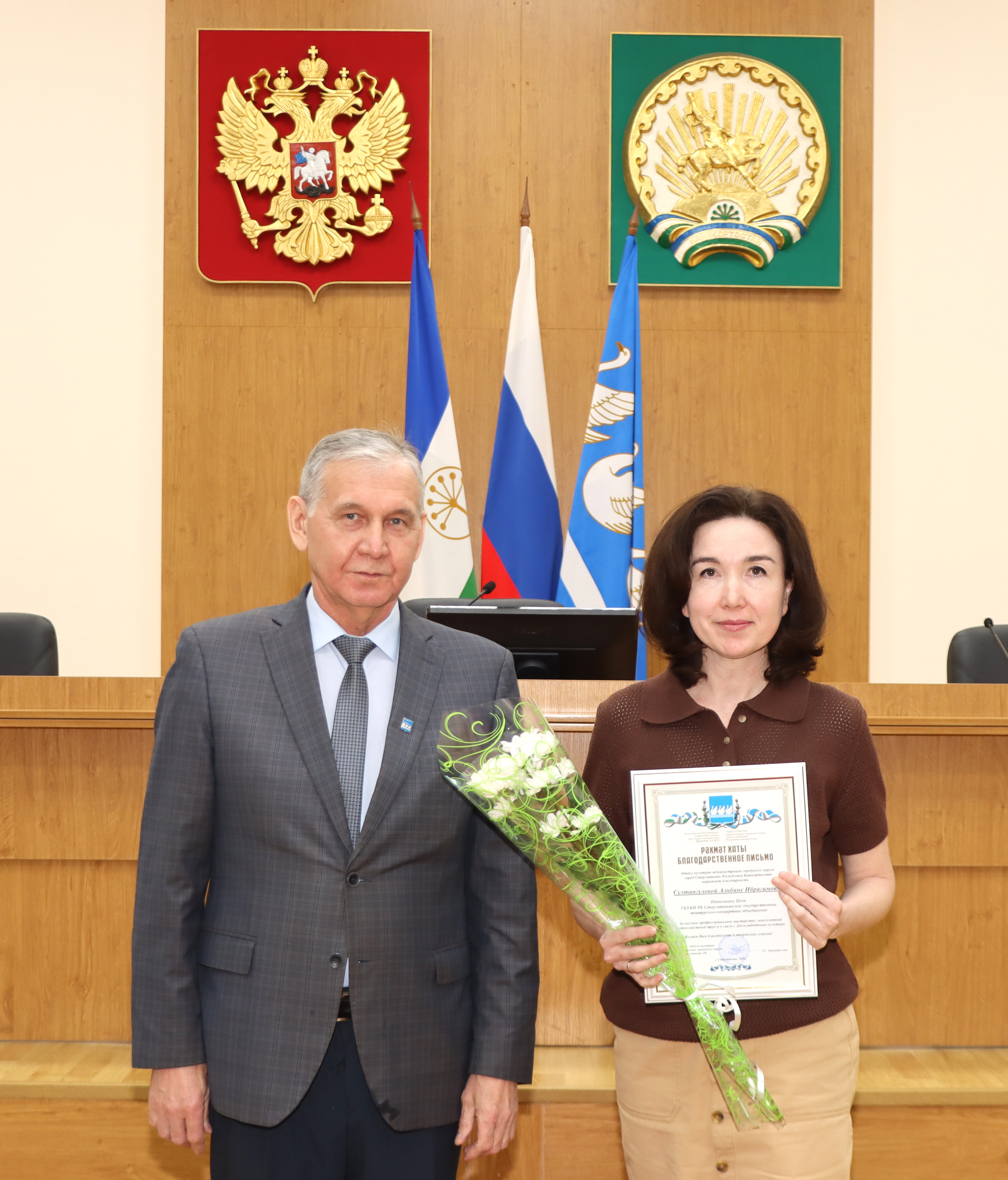 Наградили работников культуры