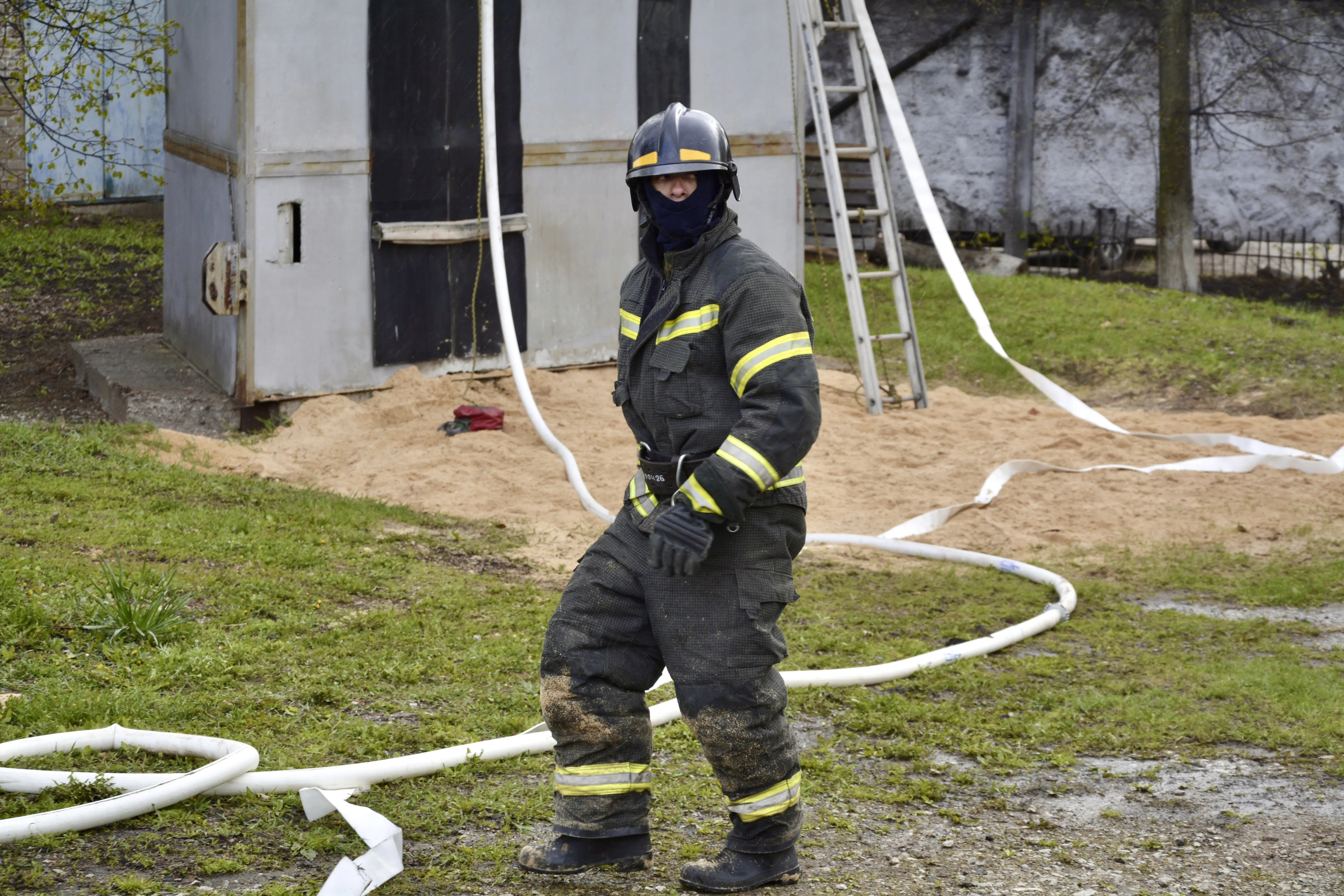 В Стерлитамаке состязались пожарные дружины