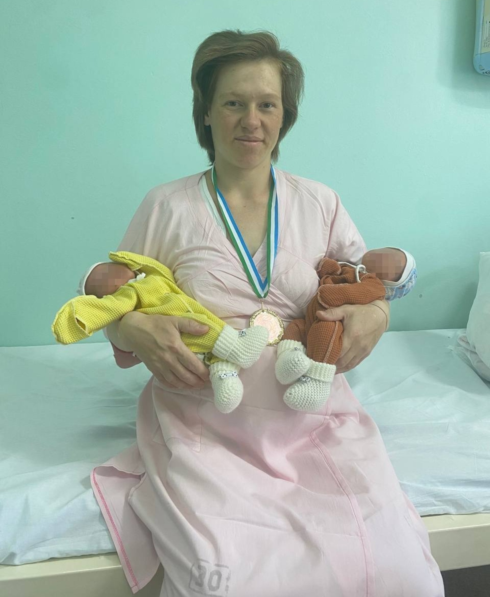 В семье Корнеевых из Башкирии родилась вторая «королевская двойня»